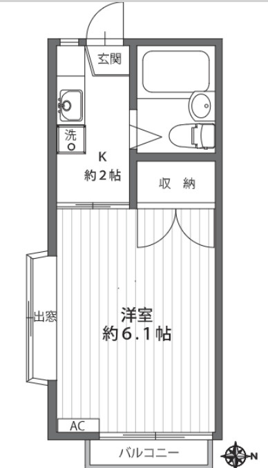 ハイツパルシティの間取り