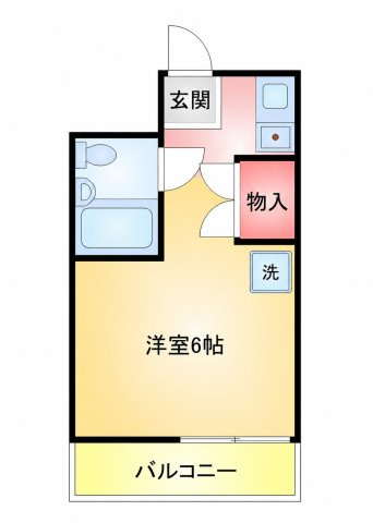 アイエムハイツ鬼高の間取り