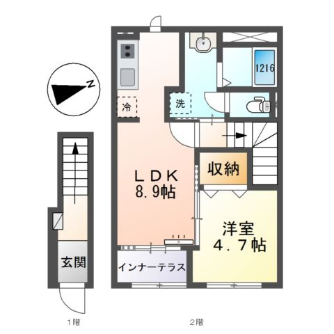 【間取り】 | R.H 柳川