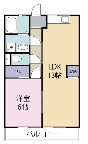 イーハトーブ川越の間取り