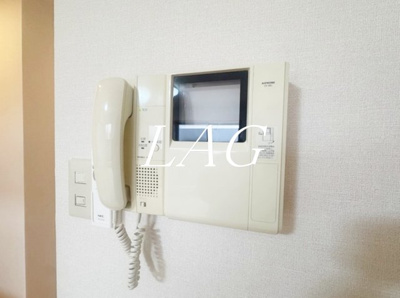 【設備】 | ラクサリー国分寺 | モニター付きインターフォンです。