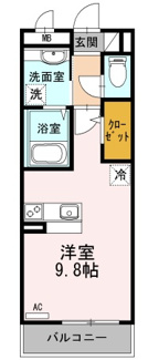 【間取り】 | ラクサリー国分寺 | 間取りです。
