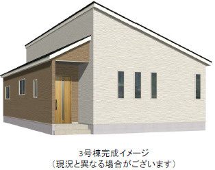 仲介手数料不要　よかタウンBloom/Adobule　菊池市西寺5期【菊之池小・菊池南中】の外観パース|外観パースです