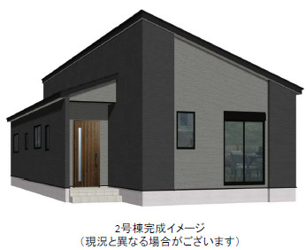 仲介手数料不要　よかタウンBloom/Adobule　菊池市西寺5期【菊之池小・菊池南中】の外観パース|外観パースです