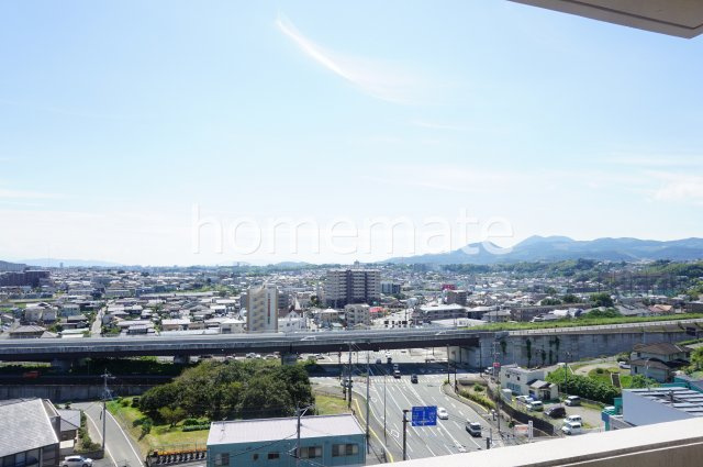 合志市須屋の賃貸マンションの展望