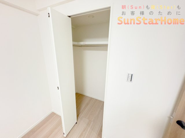 【サンスターホーム】レクセルプラッツァ福生弐番館　リノベーション済みの収納