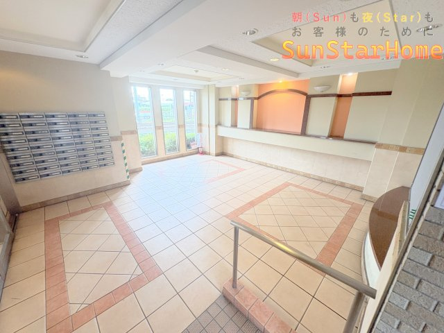 【サンスターホーム】レクセルプラッツァ福生弐番館　リノベーション済みのその他共用部分