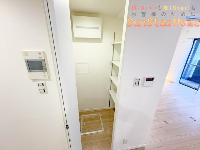 【サンスターホーム】レクセルプラッツァ福生弐番館　リノベーション済みの収納