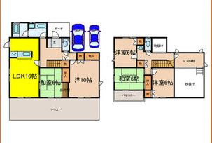 井吹台東町1丁目戸建の間取り