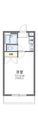 【間取り】 | レオパレスドミールＢ館