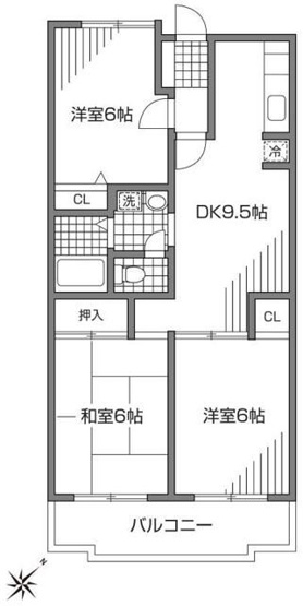 【間取り】 | ウィンダム宮前