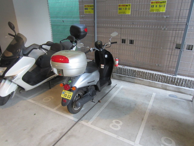 グラントゥルース田端の駐車場|バイクの駐車場です★