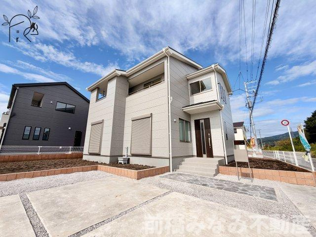 【新築】渋川市金井第１８　５号棟(全８棟)　リーブルガーデン　新築建売分譲の外観|落ち着いた雰囲気の外観です