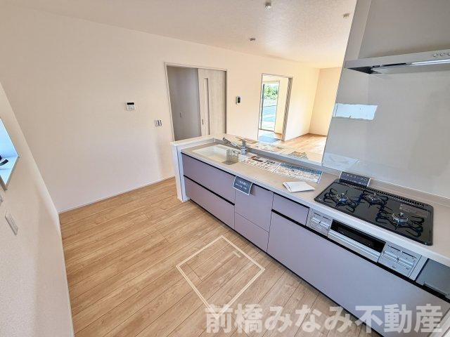 【新築】渋川市金井第１８　５号棟(全８棟)　リーブルガーデン　新築建売分譲のキッチン|キッチンです