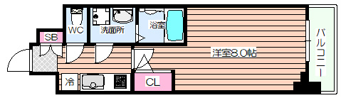 【間取り】 | アルグラッド梅田WEST