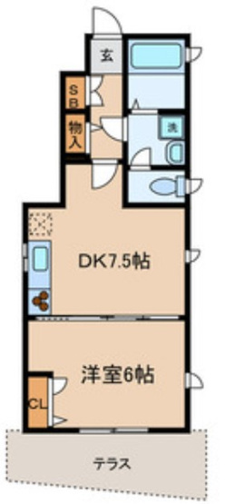 【間取り】 | アヤメゾン初台