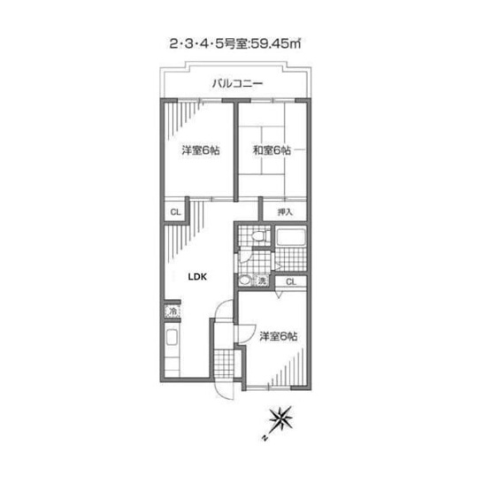 【間取り】 | ウィンダム宮前