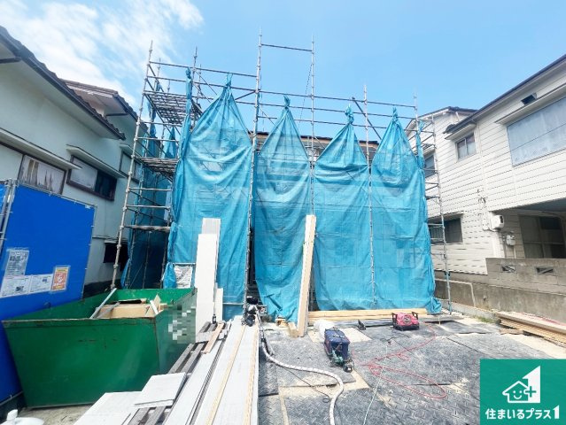 神戸市垂水区塩屋台　第1期　新築一戸建ての外観|周辺は落ち着いた街並みの住宅地！子育てがしやすい住環境です！まだ未完成ですが、現地でしかわからない事もございます。是非一度ご覧ください。