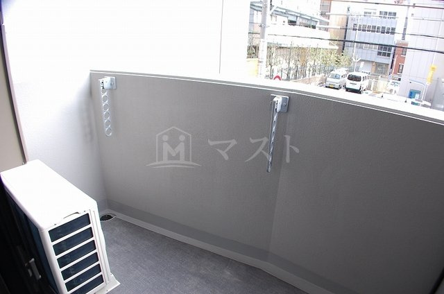 スワンズシティ大手前ソレイユのバルコニー