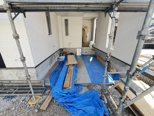 流山市駒木借家　A棟の駐車場