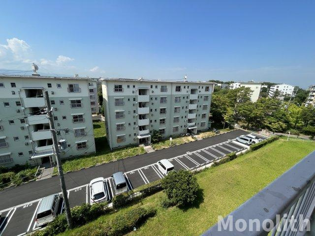 鶴山台36号棟の展望