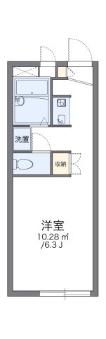 レオパレスＩＫＥＤＡの間取り