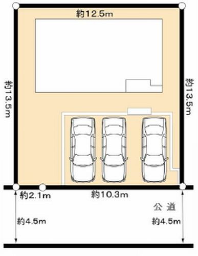 【仲介手数料０円】茅ヶ崎市高田3丁目　新築一戸建ての区画図|【仲介手数料０円】茅ヶ崎市高田3丁目　新築一戸建て