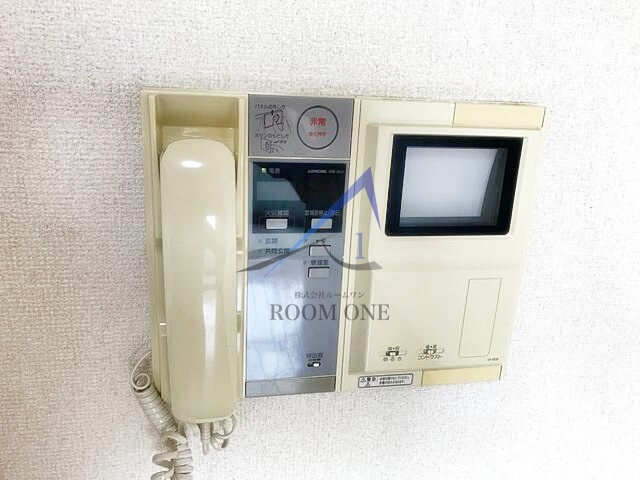 アーバイルスパシエ芝浦ベイサイドのセキュリティ|モニター付きインターホンです。