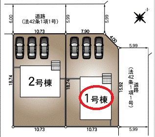 【区画図】 | クレイドルガーデン加東市南山第５ | 区画図
