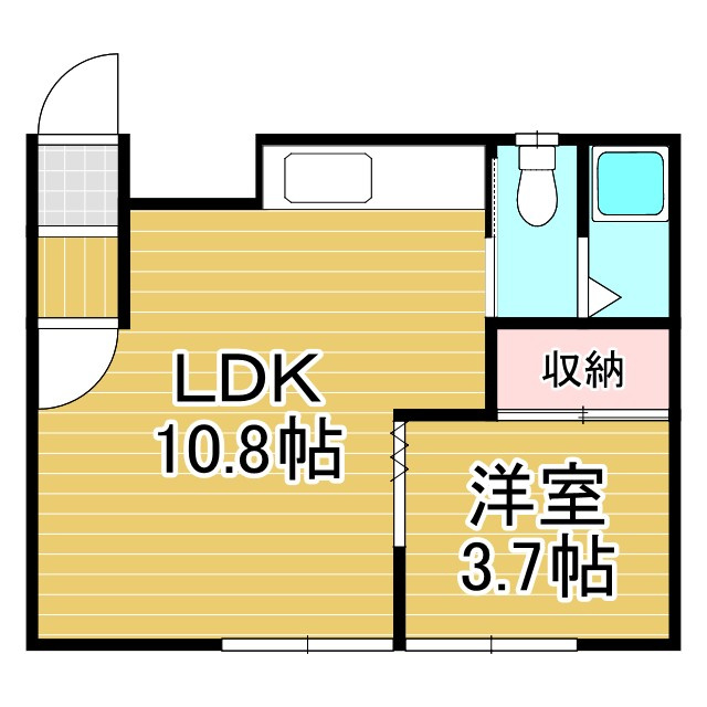 ロイヤルハイツ23の間取り