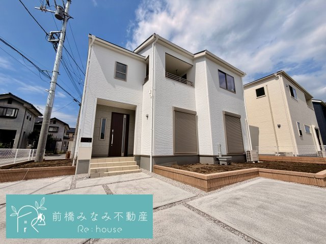 【新築】安中市板鼻　１号棟(全３棟)　リーブルガーデン　新築建売分譲の外観|物件の外観です