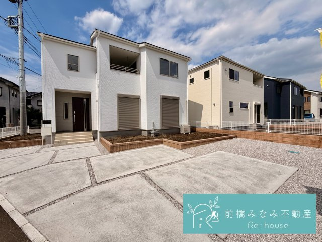 【新築】安中市板鼻　１号棟(全３棟)　リーブルガーデン　新築建売分譲の外観|外観です