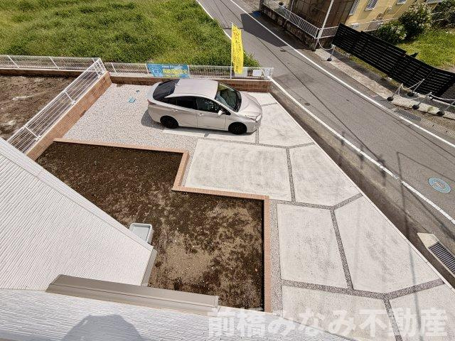 【新築】安中市板鼻　１号棟(全３棟)　リーブルガーデン　新築建売分譲の駐車場|駐車場の用意があります