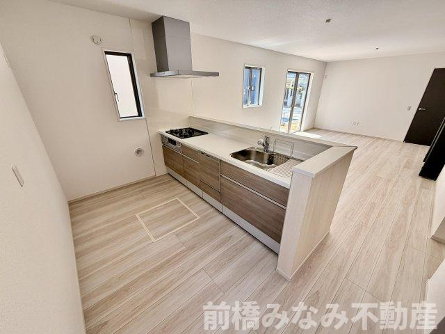 【新築】前橋市北代田町1期　１号棟(全３棟)　アーバンスタイル　新築建売分譲のキッチン|きれいなキッチンです