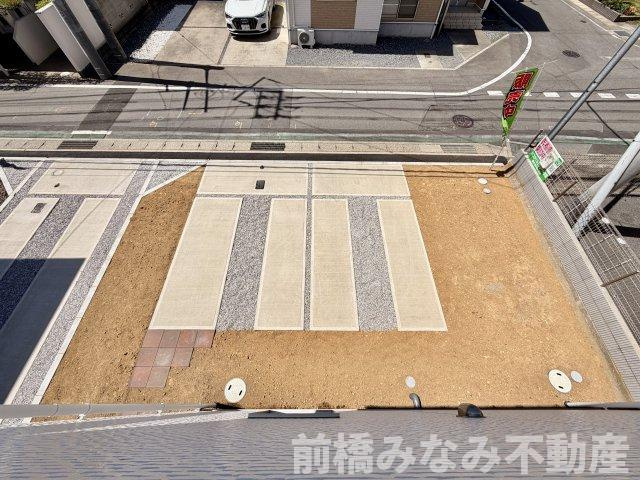 【新築】前橋市北代田町1期　１号棟(全３棟)　アーバンスタイル　新築建売分譲の駐車場|駐車場があるので、車を買う予定の方も安心です