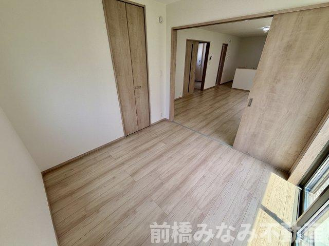 【新築】前橋市光が丘町　限定１棟　ハートフルタウン　新築建売の洋室|使い勝手のいい洋室です