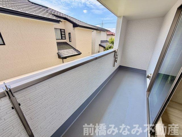 【新築】前橋市光が丘町　限定１棟　ハートフルタウン　新築建売のバルコニー|バルコニーがあります
