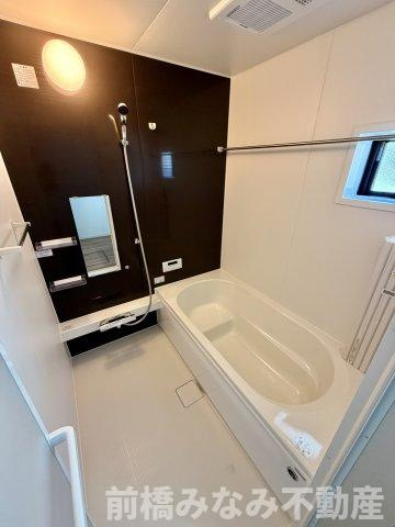 【新築】前橋市北代田町1期　３号棟(全３棟)　アーバンスタイル　新築建売分譲の浴室|ゆったり過ごせるお風呂です