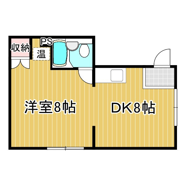 ひまわり荘Ⅱの間取り
