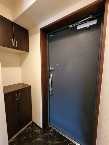 ピアッツァレント奈良医大前の玄関|シューズボックス付き玄関