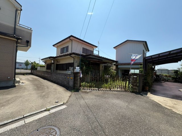 川越市福田　建築条件なし売地　東武東上線『川越駅』バス29分　【山田小学区】の外観