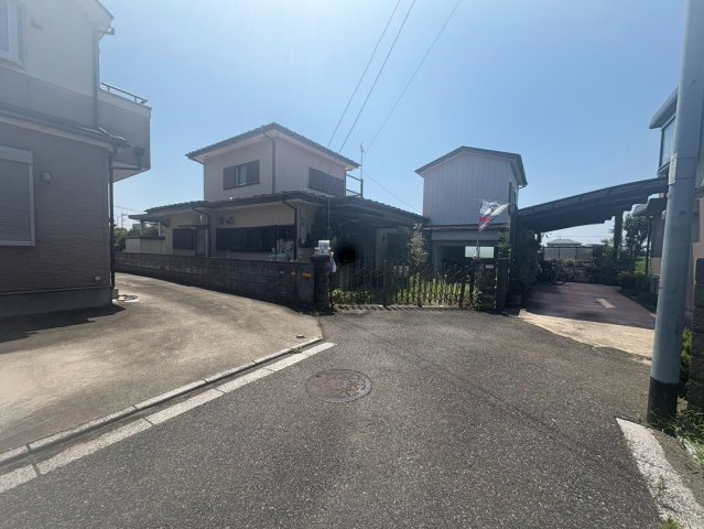 川越市福田　建築条件なし売地　東武東上線『川越駅』バス29分　【山田小学区】の外観