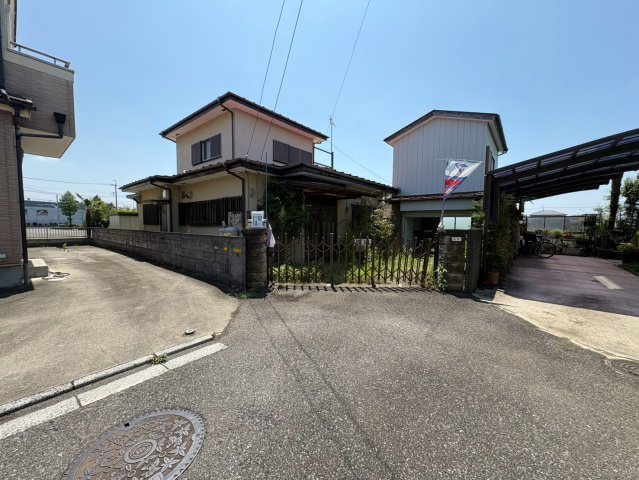 川越市福田　建築条件なし売地　東武東上線『川越駅』バス29分　【山田小学区】の外観