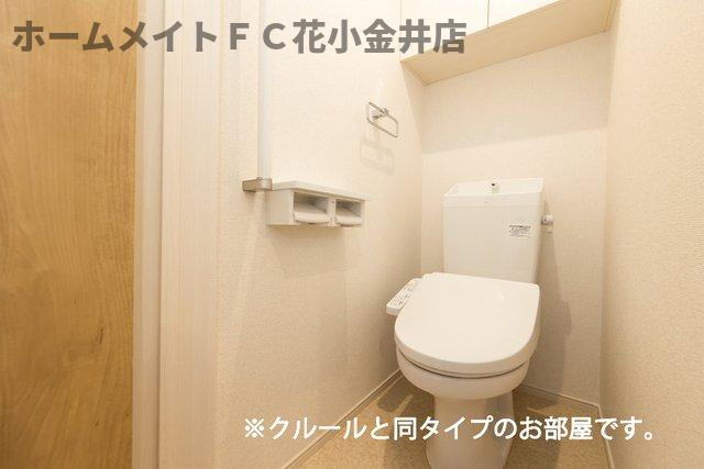 【トイレ】 | フィオーレ　エム | 落ち着いた色調のトイレです