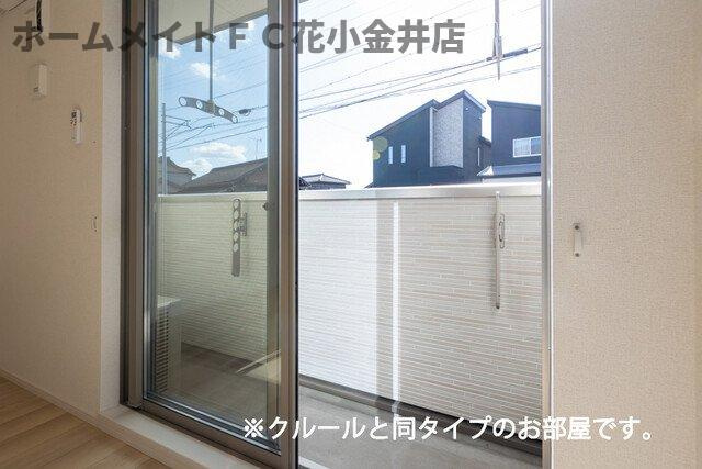 【バルコニー】 | フィオーレ　エム | お洗濯にも便利なバルコニー付き