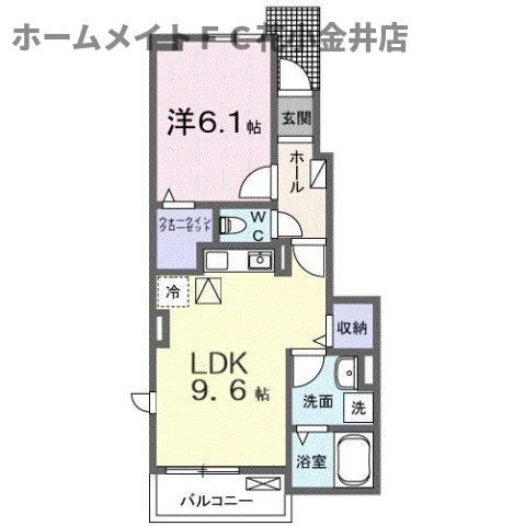 【間取り】 | フィオーレ　エム
