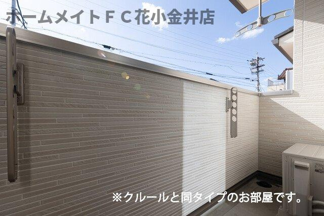 【バルコニー】 | フィオーレ　エム | 広々としたバルコニーです