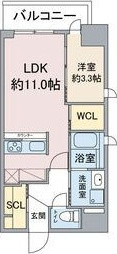 スリーアイランドタワー金山の間取り