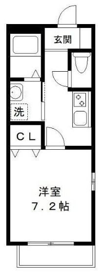 仲介手数料（賃料の1.10ヵ月）の50％OFF対象物件！の間取り