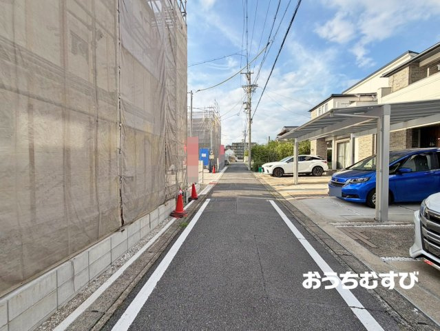 守山区森孝4丁目(全6棟)の前面道路含む現地写真